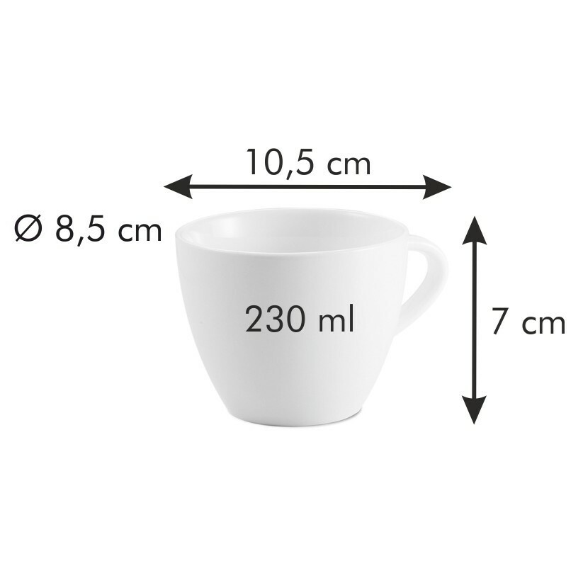 Tescoma Porcelánový šálek na cappuccino All Fit One Belly 230 ml - thumb (1)