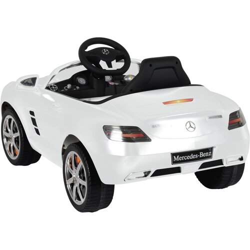 Buddy Toys BEC 7110 Elektryczny samochód MercedesBenz SLS, biały