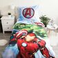 Lenjerie de pat din bumbac Avengers Heroes, 140 x 200 cm, 70 x 90 cm