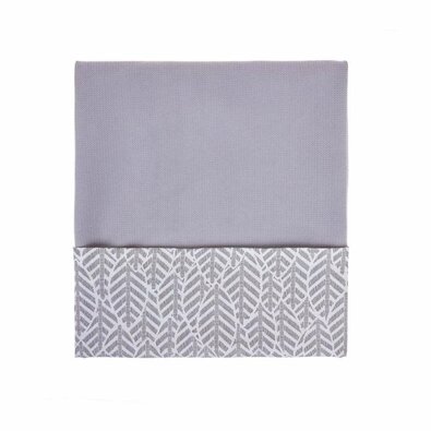 Womar Pătură de bumbac pentru copii Velvet gri, 75 x 100 cm