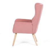 Fotel na uszach PINK2, różowy