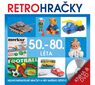 Retro Hračky 50.-80. roky, DVD a kniha, viacfarebná