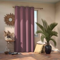 AmeliaHome Draperie Blackout EYELETS mov, 140 x 245 cm