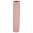 Wazon ceramicny Tube, 5 x 24 x 5 cm, różowy