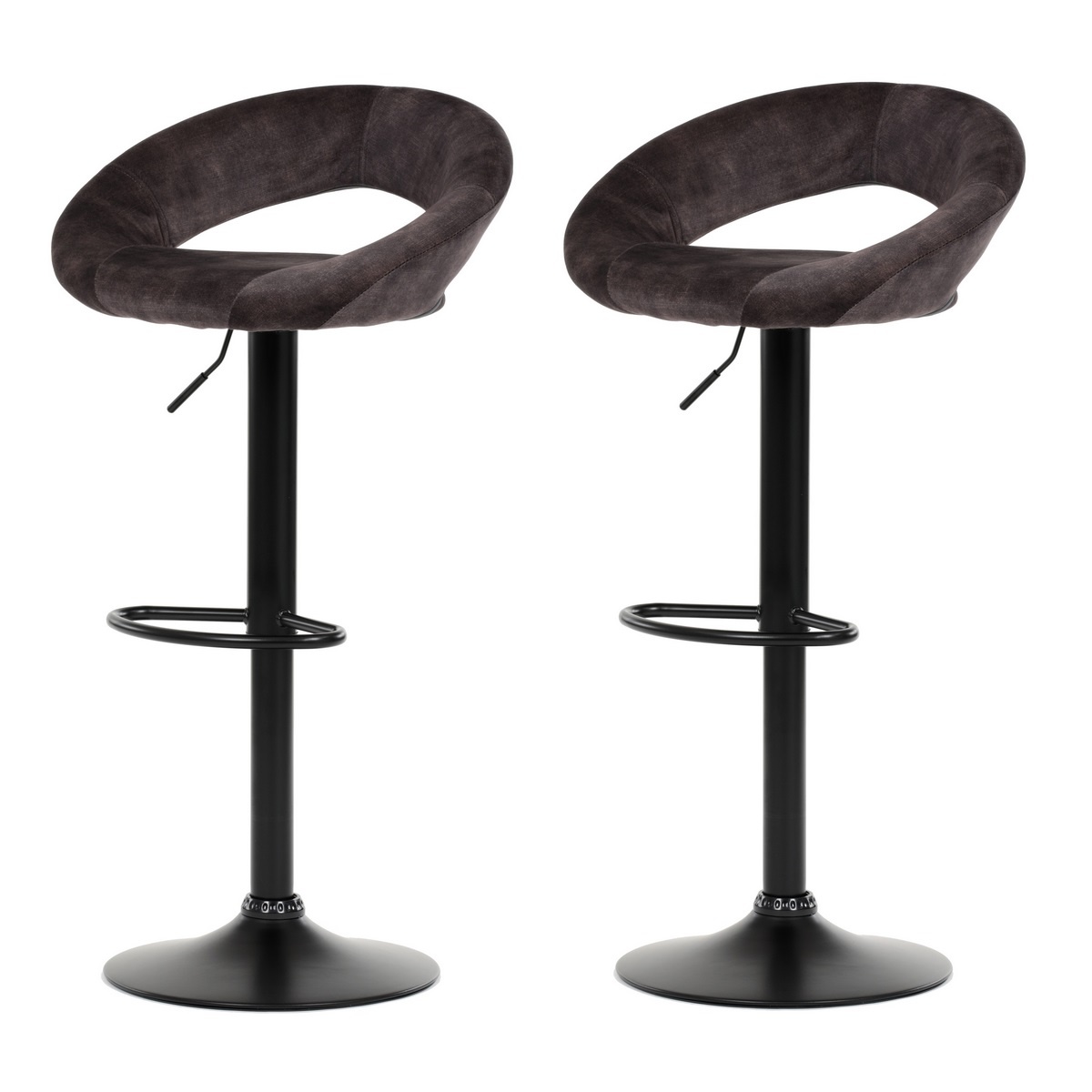 Súprava barových stoličiek AUB-822 BR4, 2 ks