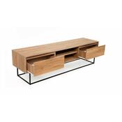Televizní stolek Laxus Walnut and Black II