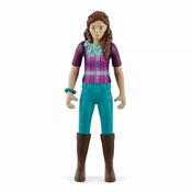 Schleich 42541 Шатенка Ліза з рухомими суглобами верхи на Штормі