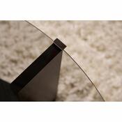 Couchtisch Clara Wood Black mit dunklem Glas