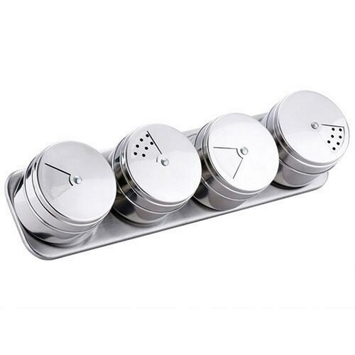 Magnetyczne pojemniki na przyprawy Kaiserhoff.  5 sztuk