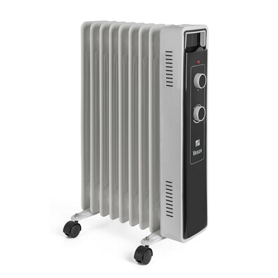 G21 Olejový radiátor Vesuv, 9 žeber, 2000 W, bílá