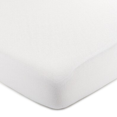 Cearşaf de pat  4Home jersey, alb, 160 x 200 cm