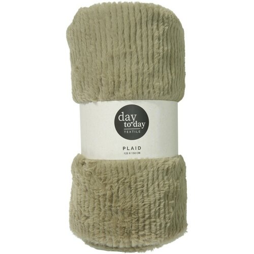 Deka Stripy šedozelená, 150 x 120 cm