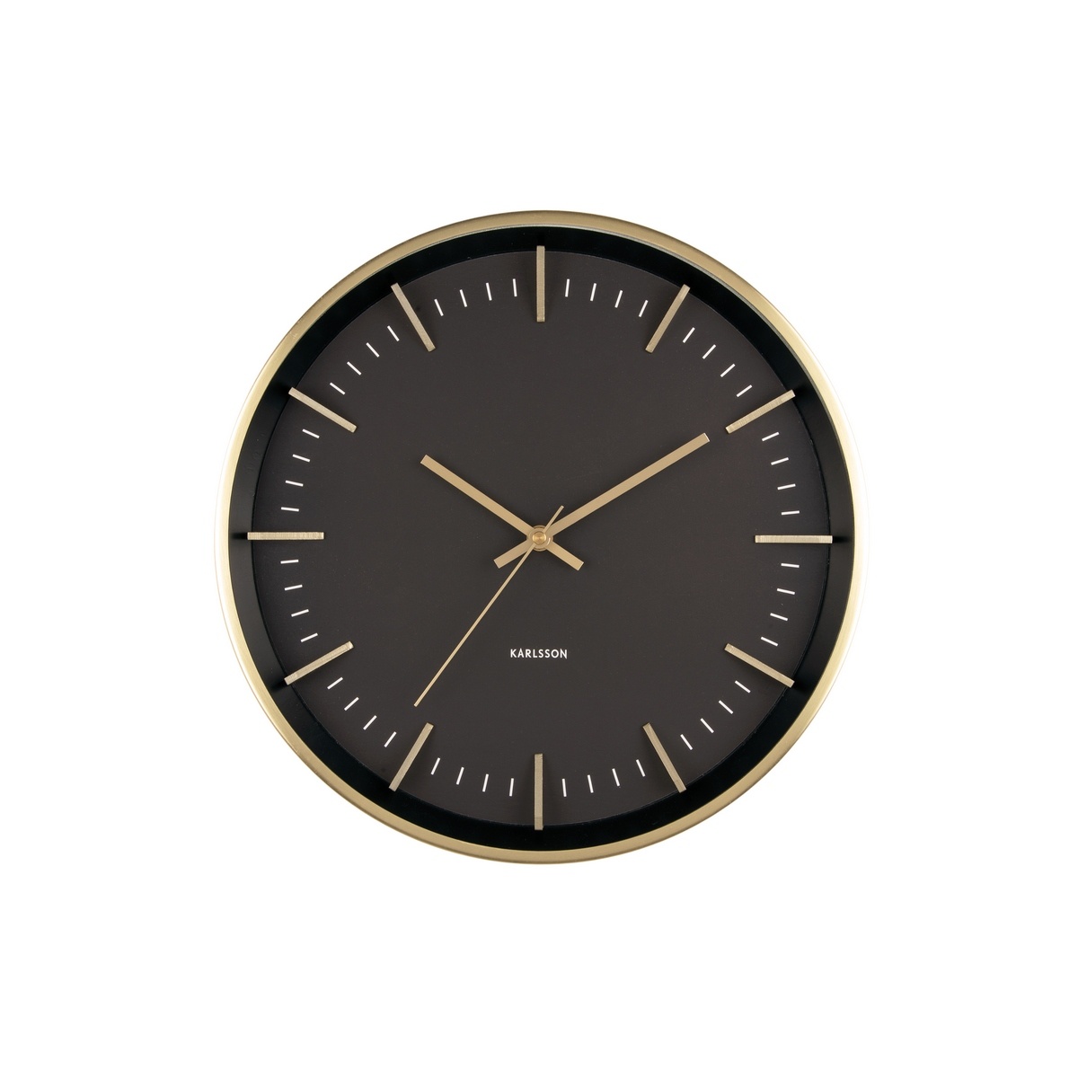 Karlsson 5911GD designové nástěnné hodiny 35 cm