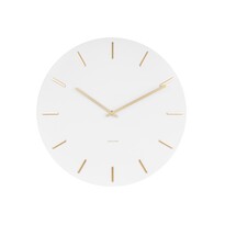 Karlsson KA5716WH Designové nástěnné hodiny, 45 cm