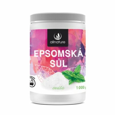 Allnature Sól Epsom Mięta 1000 g