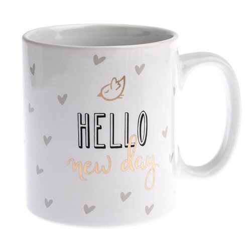 Obrázok Porcelánový hrnček Dakls Hello New Day, 650 ml