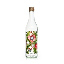 Skleněná láhev s víčkem Xmas Tree 0,5 l Skleněná láhev s víčkem Xmas Tree 0,5 l