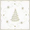 Vianočný obrus Stromček bielo-zelená