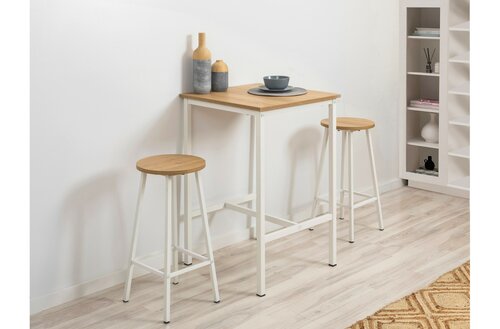 Scaun de bar Mora Karina White