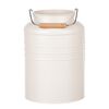Металева ваза Pail кремова, 13 x 18 x 26 см
