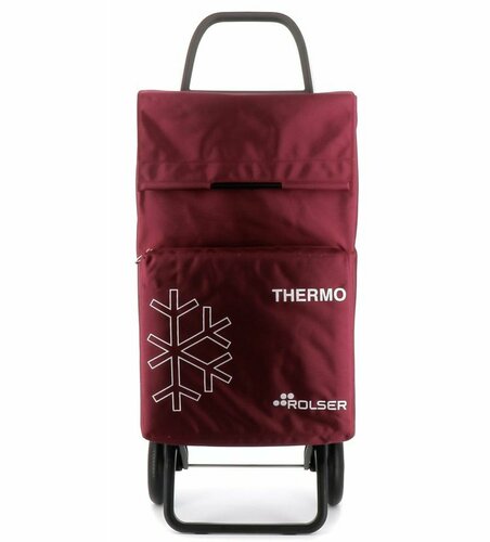 Rolser Trolley auf Rädern TERMO FRESH MF RG, Bordeauxrot