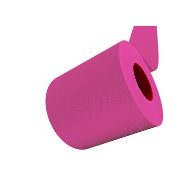 Renova 3-warstwowy papier toaletowy, 6 szt., odcienie różowego,