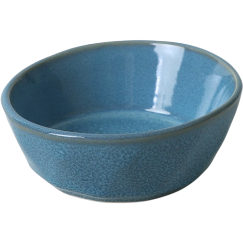 Facetta kerámia tálkészlet 6 db, 12 cm, türkizkék