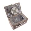 Pleteni piknik koš za 2 osebe s termo boxom, 42 x28 x 20 cm, 3,25 kg