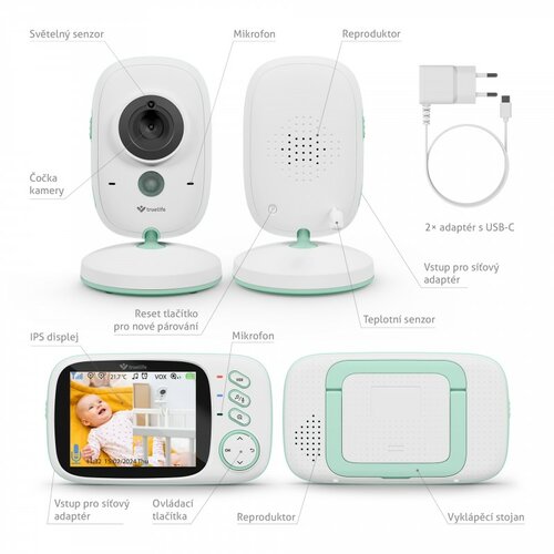Niania elektroniczna TrueLife NannyCam H32 Pro