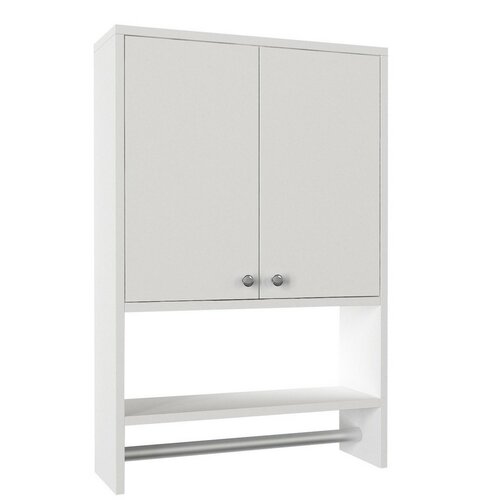 Badezimmerschrank Vira White