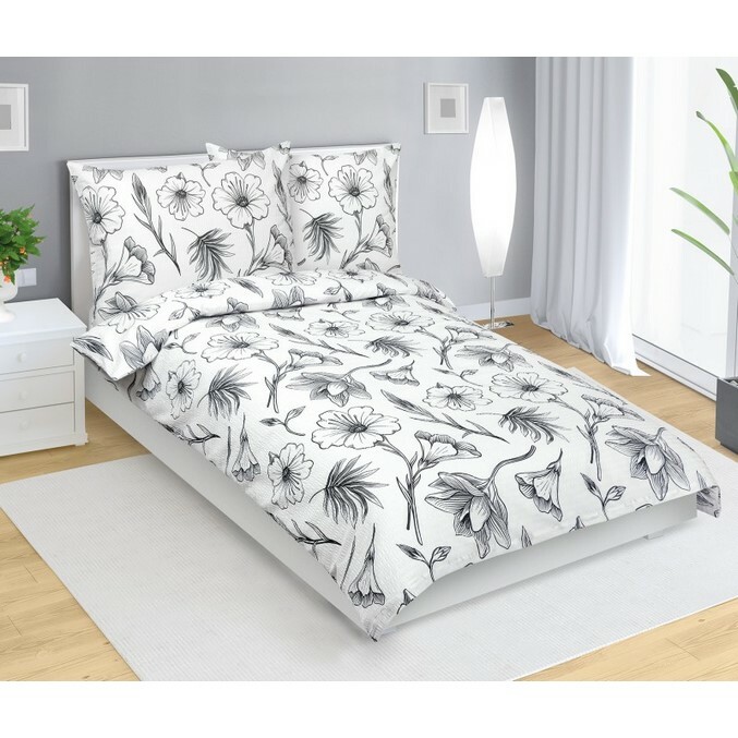 Bellatex Krepové obliečky Ibištek, 140 x 200 cm, 70 x 90 cm