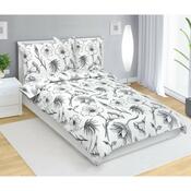 Bellatex Крепова постільна білизна Гібіскус, 140 x 200 см, 70 x 90 см