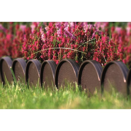 Vrtna palisada Garden Line rjava, 10 m