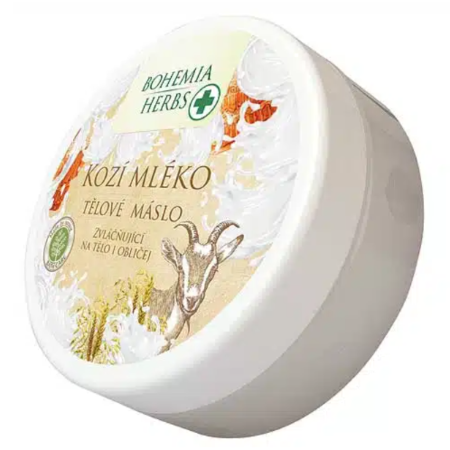 Bohemia Herbs Testvaj z kozího mléka, 200 ml