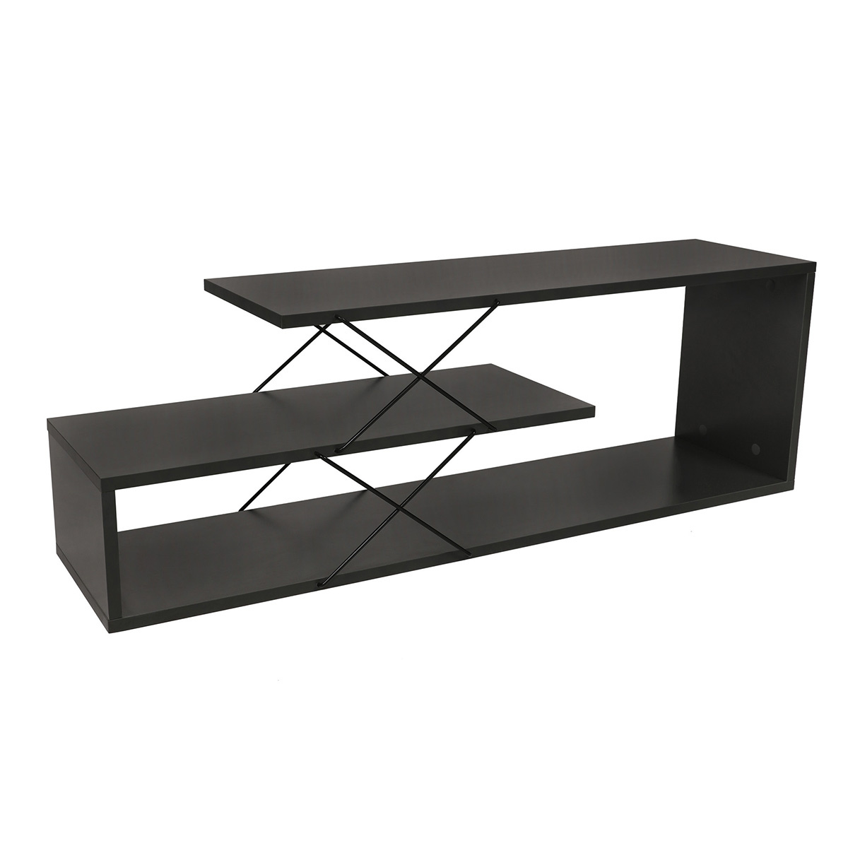 TV stolík Zigzag Anthracite