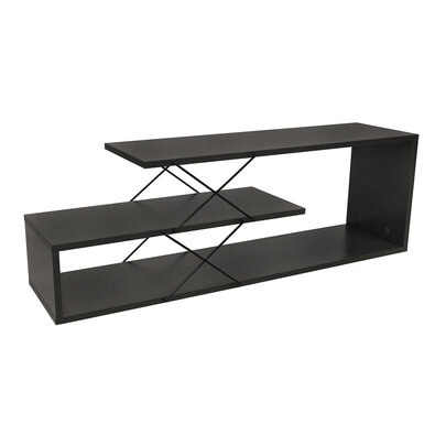 TV stolík Zigzag Anthracite