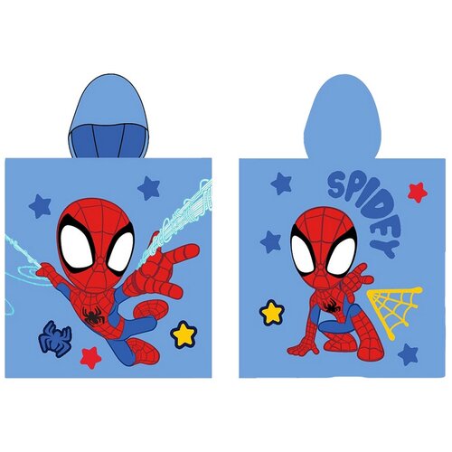 Дитяче пончо Spidery Він втручається, 55 x 110 см