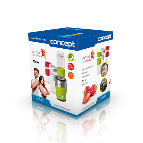 Concept SM3387 smoothie készítő Active, zöld