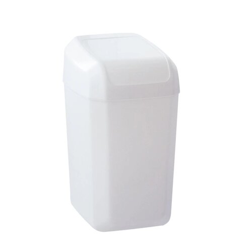 Denox Troya szemetes 15 l, fehér