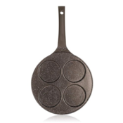 Tigaie de clătite Banquet Granite Dark Brown, cu suprafaţă non aderentă, 26 cm