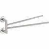 SAPHO XS405 X-Steel vrtljivo dvojno držalo zabrisače 42 cm, nerjaveče jeklo