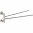 SAPHO XS405 X-Steel forgatható kéztörlő tartó,dupla, 42 cm, rozsdamentes acél