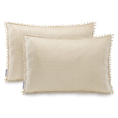 Restilo Kopfkissenbezug Meadore Beige, 50 x 70 cm, 2 St.