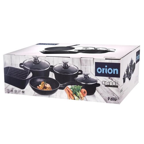 Orion 9dílná sada nádobí Grande