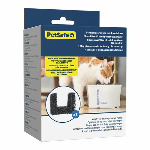 PetSafe® Filtre de spumă de schimb pentru fântâniPetSafe® Viva™ 2 buc