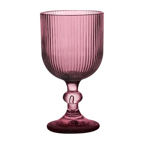 Altom kozarec na nogi Selena Purple, 370 ml, set 6kosov