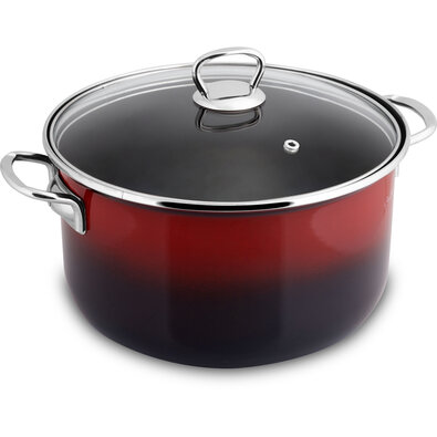 Lamart LT1184 Emaille-Kasserolle Email, 24 cm