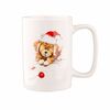 Altom Porcelanasti vrč Xmas Dog D, 300 ml