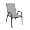 Komplet stolov Stela 55 x 70 x 92 cm, 2 kos, siva