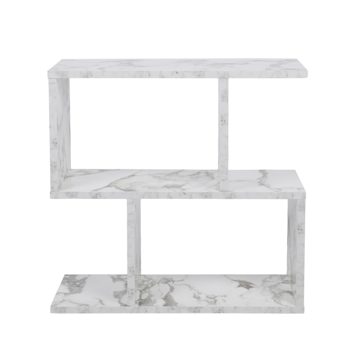 Life White Marble tárolóasztal, világosszürke termék 2. képe